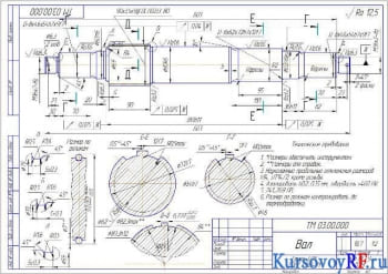 Чертеж сборочный ковша скрепера