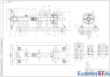 Курсовая разработка приспособления для фрезерования с расчетами и чертежами