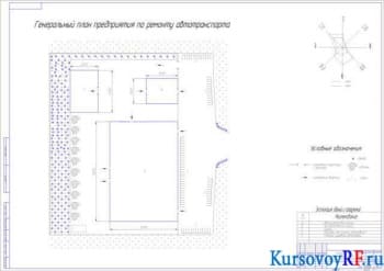 Курсовое проектирование предприятия по ремонту автотранспорта
