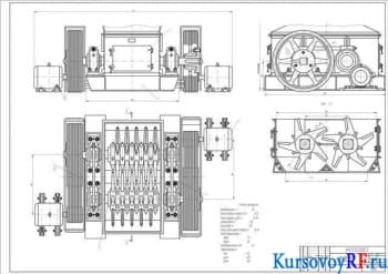 Курсовой расчет двухвалковой дискозубчатой дробилки