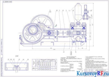 Курсовая разработка бурового насоса, ремонта клапанной коробки