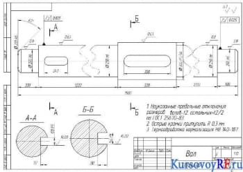 Курсовой анализ конструкции и принципа действия шнекового пресса ВПО20А