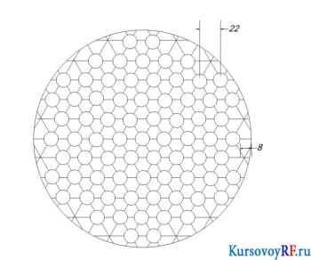 Чертеж расчетной схемы