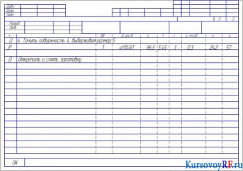 Операционная карта 025.02