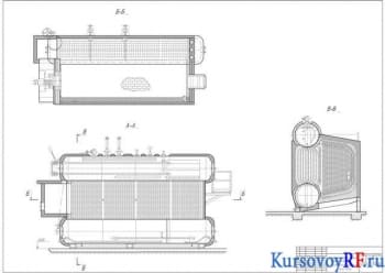 Разработка конструкции газо-мазутного вертикально-водотрубного котла