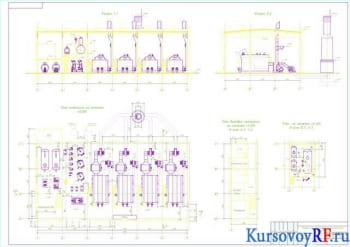 Расчетный курсовой проект котельной производственно-отопительной