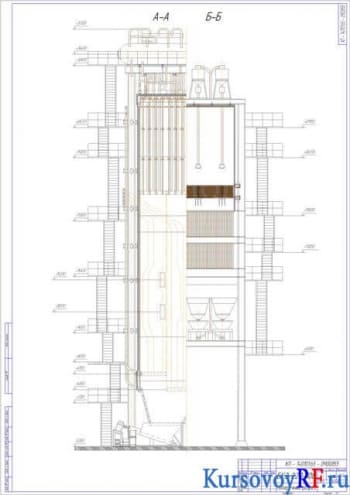 Расчетный курсовой проект котла парового БКЗ-220-100