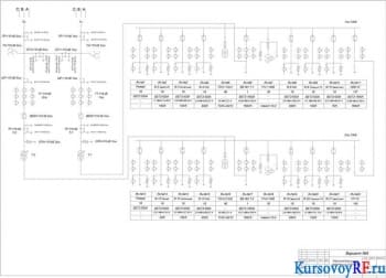 Курсовое конструирование электрической сети