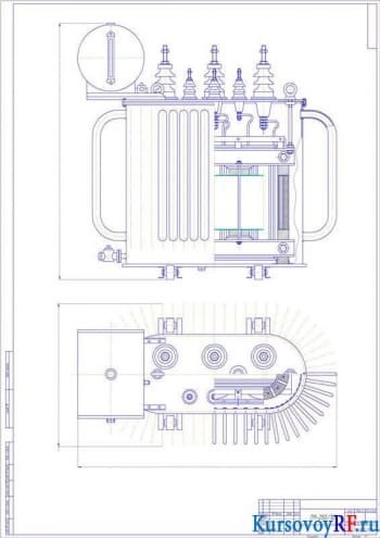 Курсовой расчет трехфазного трансформатора ТМ-250/10
