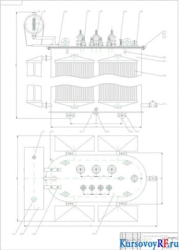 Курсовая разработка силового трансформатора