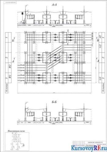 Курсовой расчет электрической составляющей станции ГРЭС