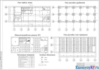 Курсовая разработка проекта убежища гражданской обороны