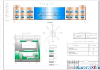 Курсовое проектирование двухэтажного здания железнодорожного вокзала