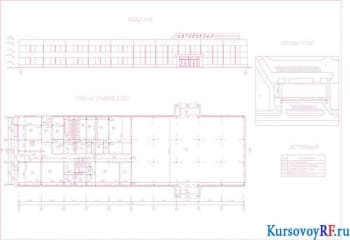 Разработка курсового проекта двухэтажного общественного здания