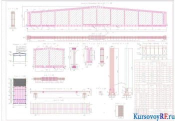 Однопролетное здание с деревянным каркасом