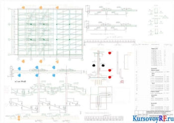 Курсовой проект железобетонного монолитного перекрытия