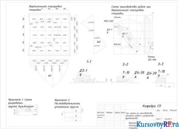 Разработка технологической карты на комплекс работ по строительству подземной части здания