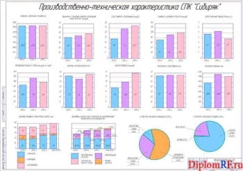Анализ производственной деятельности СПК «Сибиряк» (формат А1)