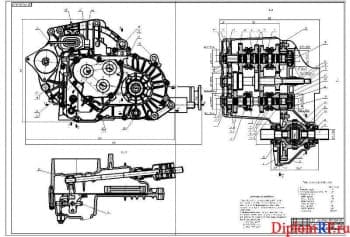 Проект легкового автомобиля ВАЗ-2110 с шестиступенчатой КПП