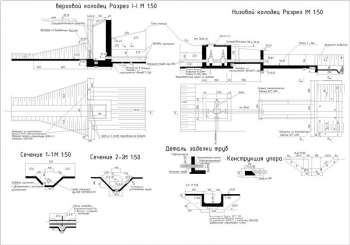 Проект гидроузла на реке с разработкой земляной плотины с ядром, водовыпуска и трубопровода для подачи воды