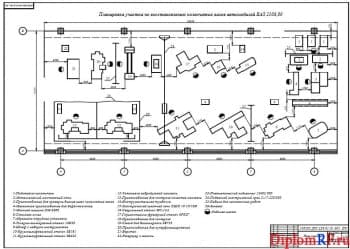 Чертеж плана участка (формат А1)