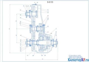 Расчет и курсовая разработка раздаточной коробки для ГАЗ