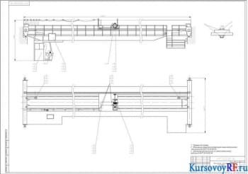 Курсовая расчетная разработка механизма движения тележки крана мостового типа