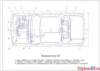 Разработка газобаллонной установки для легкового автомобиля ВАЗ-2106