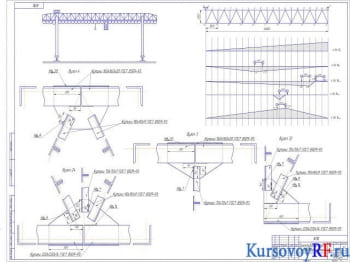 Курсовое проектирование стрелы крана козлового