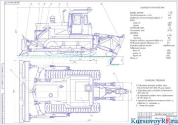 Курсовое проектирование рыхлителя ударного типа с отвалом для гусеничного бульдозера