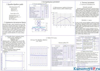 Чертеж операционно-технологической карты