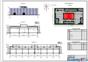 Проект главного корпуса по ремонту строительных машин