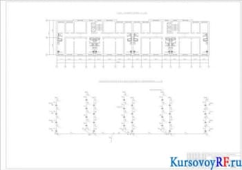 Аксонометрическая схема внутридомового газоснабжения 