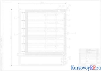 Чертеж шкафа жарочного электрического ШЖЭ-0,85