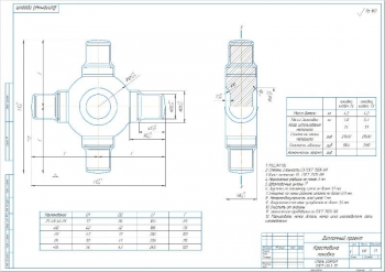 2.	Поковка крестовины, А2