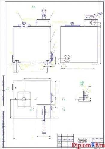 Реконструкция СТО с разработкой электрогидравлического подъёмника