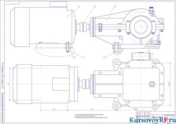 Проектирование редуктора с расчетом конструктивных элементов