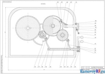Курсовой проект по модернизированию привода движения станка-прототипа модели 2А125