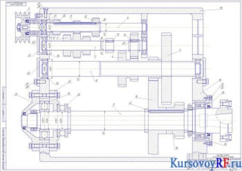 Курсовое проектирование токарно-револьверного станка модели 1П365
