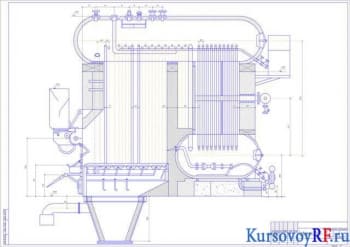 Проверочный расчет реконструированного агрегата котельного парового двухбрабанного водотрубного