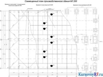 Курсовой проект строительства производственного здания с АБК