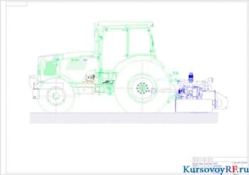 Разработка конструкции ротационной косилки КПР-6, агрегатируемой с трактором МТЗ-1523