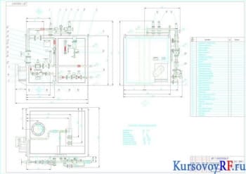 Чертеж линии патентирования
