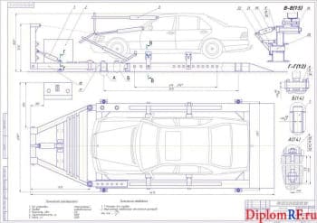 Кузовные работы с разработкой стапели для правки кузова легковых автомобилей