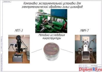 Электромеханическая обработка гильз цилиндров с применением трехфазного тока