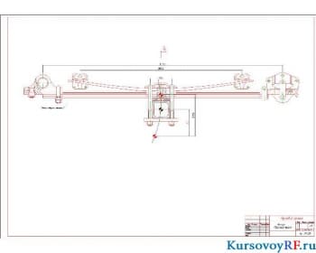 Проект передней подвески автобуса