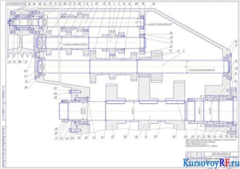 Курсовое проектирование привода основного движения токарно-лобового станка 165
