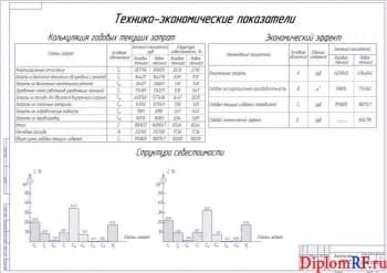 Чертеж экономической эффективности (формат А1)