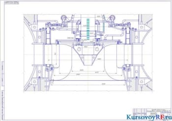 Курсовая разработка радиально-осевой турбины и сервомотора направляющего аппарата