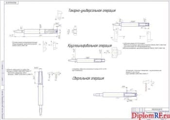 Чертеж технологического процесса (формат А1)